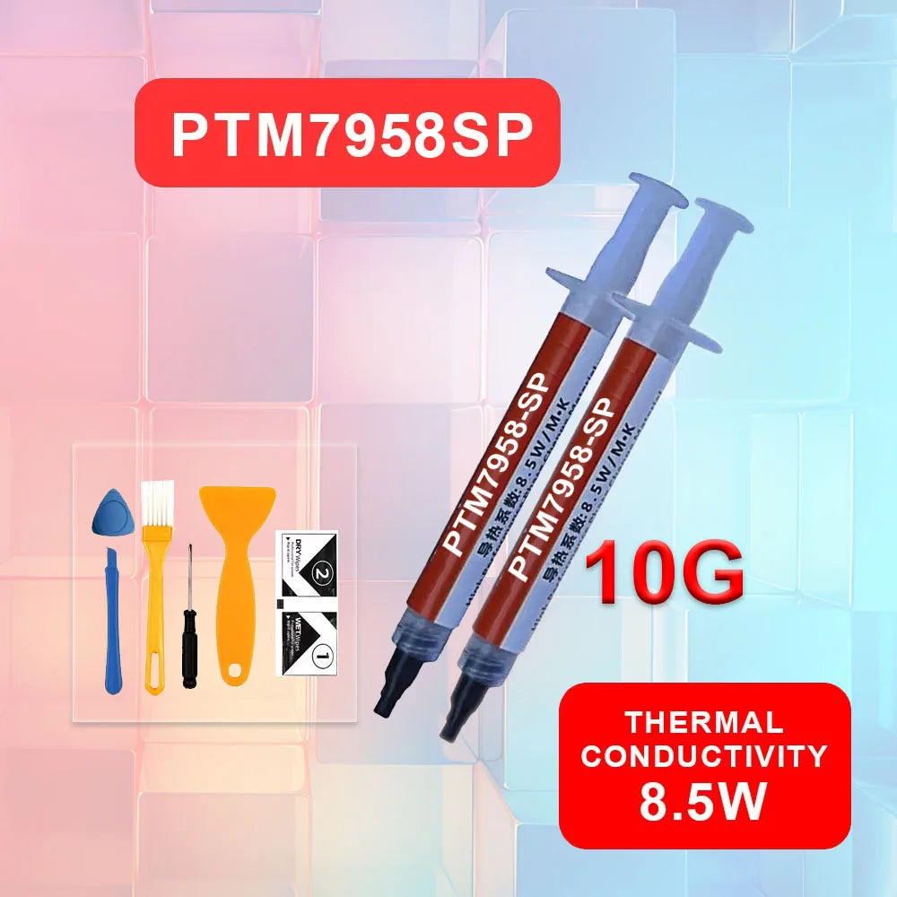 For Honeywell PTM7958SP Thermal Grease Computer Laptop CPU Graphic Card GPU Phase-change Conductive Silicone Paste PTM7950SP
