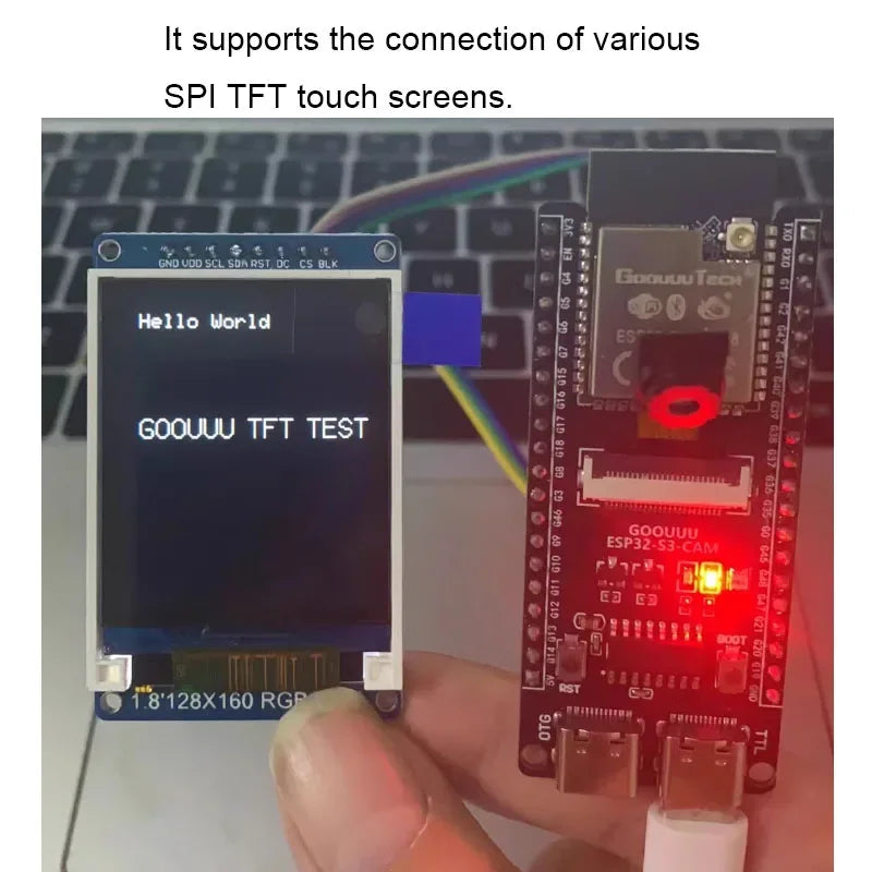ESP32-S3-CAM Development Board N16R8 Wi-Fi Bluetooth Module With OV2640/OV3660/OV5640 Camera Xiaozhi AI