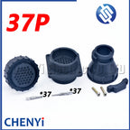 37 Pin Automobile diagnostic Connector CPC Series SMT aviation Plug With Pins 206151-1 206150-1 182930-1 206151-2 206138-8