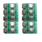 TYPE-C USB 3.1 Type-C Connector Test PCB Board Plate Adapter Socket For Data Line Wire Cable Transfer