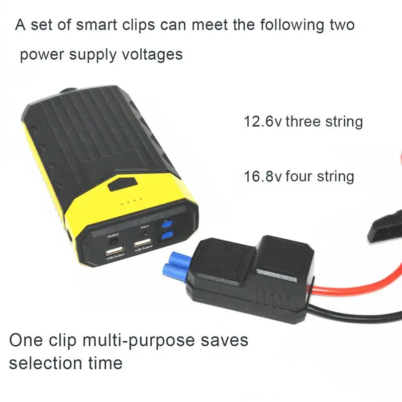 Classy-Car Emergency Power Relay Smart Clip Ignition System Battery Jump Cable Connection Jumper Cable 500A Car Accessories
