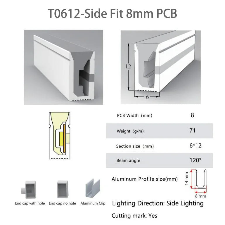 WS2812B WS2815 Neon Silica Gel Tube IP67 Waterproof Outdoor For WS2811 WS2813 SK6812 5050 Addressable RGB LED Strip