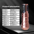 New Flux MAX Wireless Tattoo Machine’4.0 Stroke 2400mAh 2 battery lithium battery tattoo pen