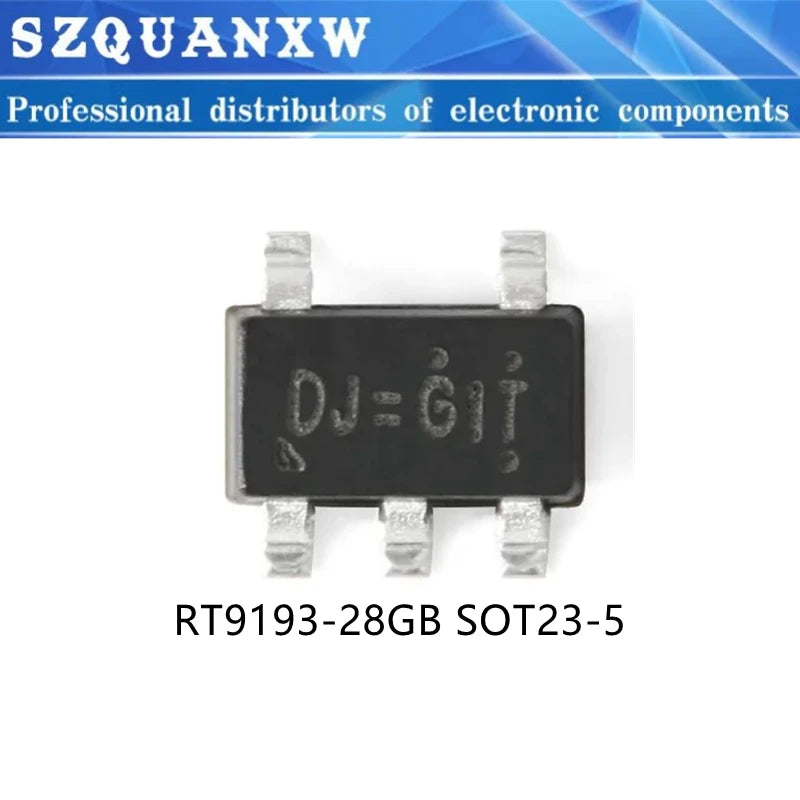 10PCS RT9193-33GB RT9193-18GB RT9193-28GB RT9193-30GB RT9013-33GB RT8059GJ5 SOT23-5 TSOT23-5 Voltage Regulator LDO RT9013 RT9193