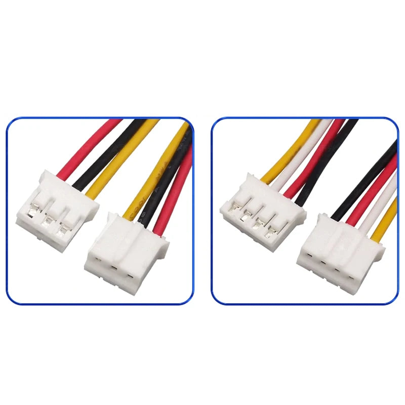 10PCS JST PH2.0 PH 2.0mm Wire Cable Connector 2/3/4/5/6/7/8/9/10/12 Pin 2.0MM Pitch  Plug 10CM/20cm/30CM Wire Length 26AWG