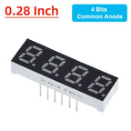 1/10pcs 0.28 Inch Digital Tube LED Display 1Bit 2Bit 3Bit 4Bit Display Common Anode / Cathode 0.28" 7 Segment Led Display Board