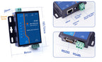 PUSR Serial RS232 RS485 to Ethernet Converter Modbus RTU to Modbus TCP Gateway With Edge Computing MQTT/SSL USR-TCP232-410S-H7