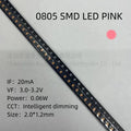 0805 SMD LED Red Yellow Green White Blue Orange Pink Ice Blue 2010 light emitting diode 100pcs/lot