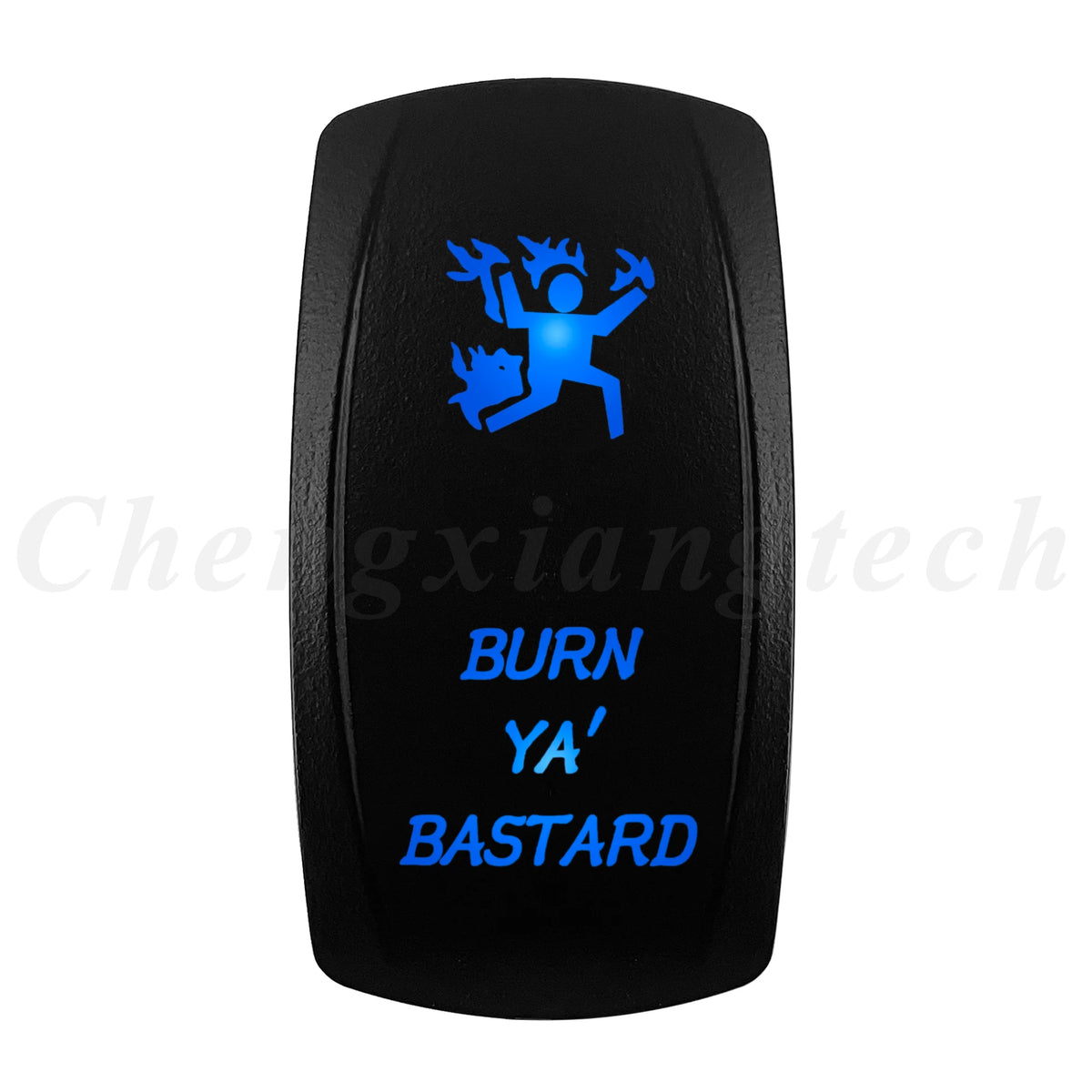 12V 20A Blue Led Car Boat Laser Rocker Switch ON OFF, (ON) OFF, ON OFF ON, (ON) OFF ON, (ON) OFF (ON) Waterproof