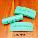 100pcs/lot 18650 lithium battery packaging skin PVC heat shrinkable sleeve battery packaging tube insulation shrink film