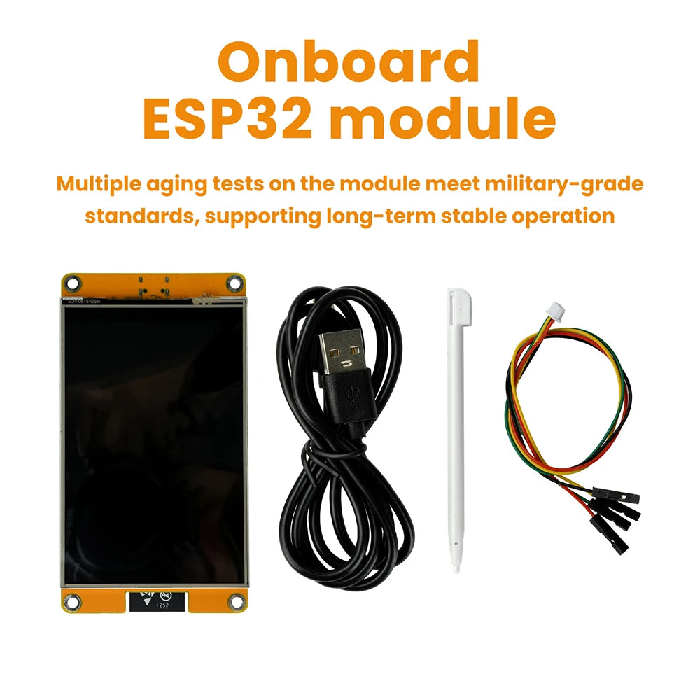 4.0-inch ESP32 WiFi Bluetooth Development Board Touchscreen ST7796S Driver 320*480 Smart Display Module Onboard ESP32-32E Module