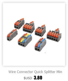 12 In 1 Compatible With COB LED Strip And SMD LED Light Strip Multifunctional Wire Connectors 2 Pin For 8mm 10mm Terminal Blocks