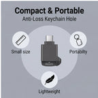 USB C to MicroSD Card Reader, High Speed OTG Adapter for Phones & Laptops, Plug & Play, Compact Design