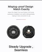 CNLINKO M24 RJ45 Plastic Circular Connector Waterproof Ethernet Cable Coupler Junction Box RJ45 Connector for Industrial Network