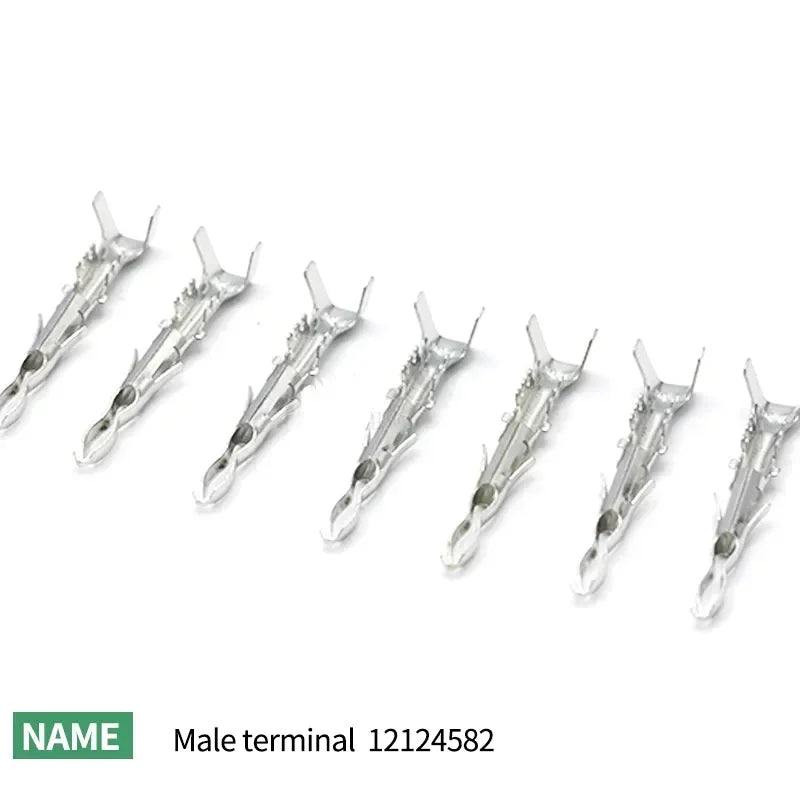 5/20Sets 2.5mm 1/2/3/4/6Pin Waterproof Electrical Connector Male Female Plug Delphi Injector Socket 12010975 For GM Motorcycle