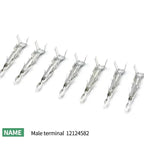 5/20Sets 2.5mm 1/2/3/4/6Pin Waterproof Electrical Connector Male Female Plug Delphi Injector Socket 12010975 For GM Motorcycle
