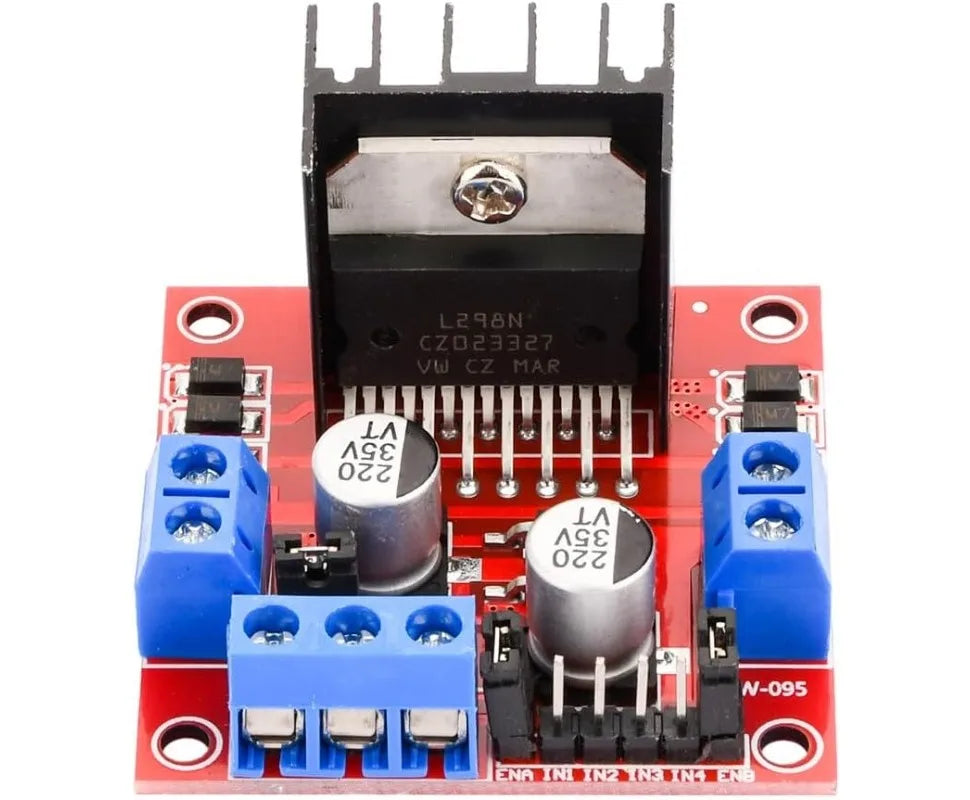 5/10PCS L298N DC Motor Driver Module L298N Stepper Motor Smart Car Robot Accessory High Power L298 DC Motor Driver for Arduino