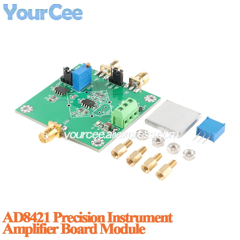 AD8421 Micro Signal Voltage Amplification Board Single Precision Instrument Amplifier Module AD8429 AD620 AD623 INA114 Type