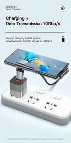 Essager 100W Magnetic Adapter 24Pins USB Type C PD 3.0 Fast Charge Cable Converter for Ipad Pro Macbook Magnet Adapter Connector
