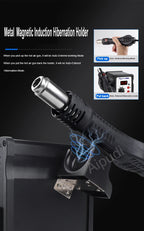 858D SMD Rework Station Hot Air Gun Digital Temperature Controlled Hot Air Solder Soldering Stations