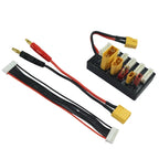 XT30 XT60 XT90 JST T Plug 2-6S Parallel Charging Board Lipo Battery Charger Connector for Imax B6 B6AC ISDT Q6 Lite Charger