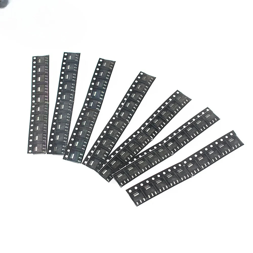 SOT-223 70PCS Voltage Regulator Kit AMS1117 AMS1117-3.3V AMS1117-ADJ AMS1117-5.0V AMS1117-2.5V AMS1117-1.8V AMS1117-1.5V 1.2V-5V