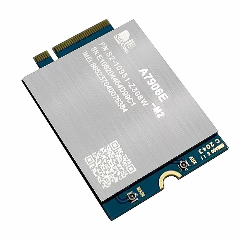 New SIMCOM A7906E-M2 LTE Cat6 Module B1/B3/B5/B7/B8/B20/B28/B32/B38/B39/B40/B41 Replace SIM7906E SIM7600E-H SIM7600E M.2 Modem