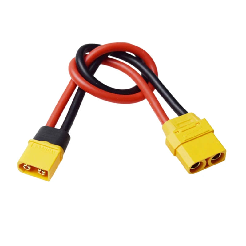 XT90 Male to XT90 Female Llithium Battery Balanced Charging Extension Cable Model Airplane XT90 to XT60 Battery Conversion Line