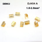 100/200/500/Pcs  U-Shaped Copper Wire Crimps H62 Brass Wire Buckle  Fascia Butt Terminal Quick Connect 454TABC 452 453 0.2-10mm2