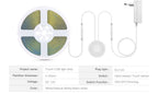 Touch Dimmer and Hand Sweep Induction Switch Flexible COB LED Strip Light 12V 320 LEDs/M LED Light Tape Bedroom Kitchen Lighting