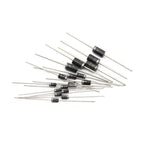 100pcs 1N4007 Schottky Rectifier Diode IN4007 1A 1200V DIP DO-41 for Electronics Repair And DIY Projects
