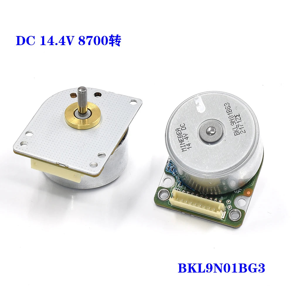 Minebea BKL9N01BG3 14.4V 8700rpm BLDC Motor Three Phase Eight Wire External Rotor with Hall Sensor