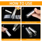 3/5M PVC Clear Heat Shrink Tube Width 29.5mm ~ 200mm 18650 Lipo Battery Pack Insulated Cable Sleeve Protection Battery Film Wrap