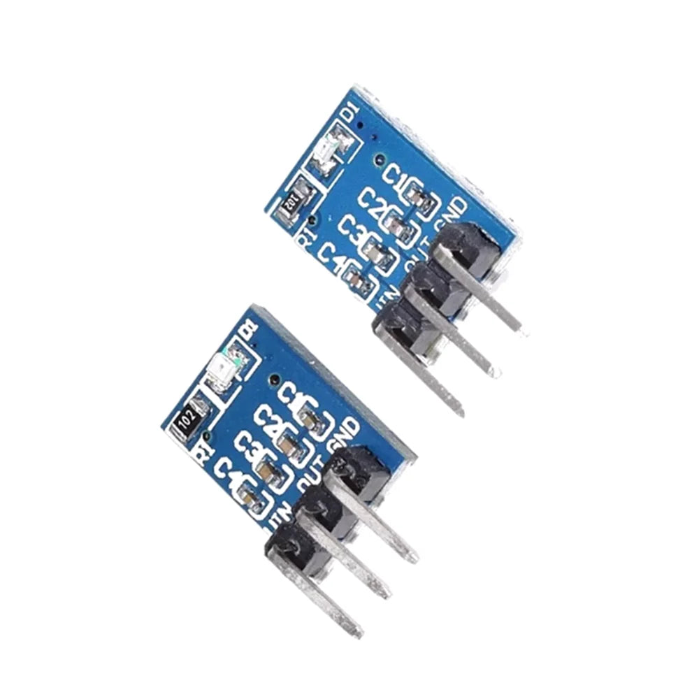 5PCS/Lot DC 5V to 3.3V Step-Down Power Supply Module AMS1117-3.3 LDO 800MA AMS1117-5V Module