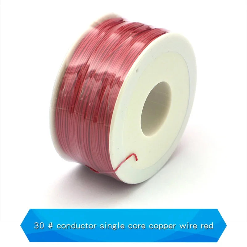 1PCS OK Line Circuit Board Flying Wire PCB Jumper  Welding Connection Wire 30# 30AWG Single Core Copper Wire
