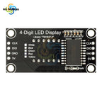 TM1637 0.36" 0.36 Inch 7 Segments Digital Display Tube 4-Digit LED  Module Board For Arduino Red Green Blue Yellow White