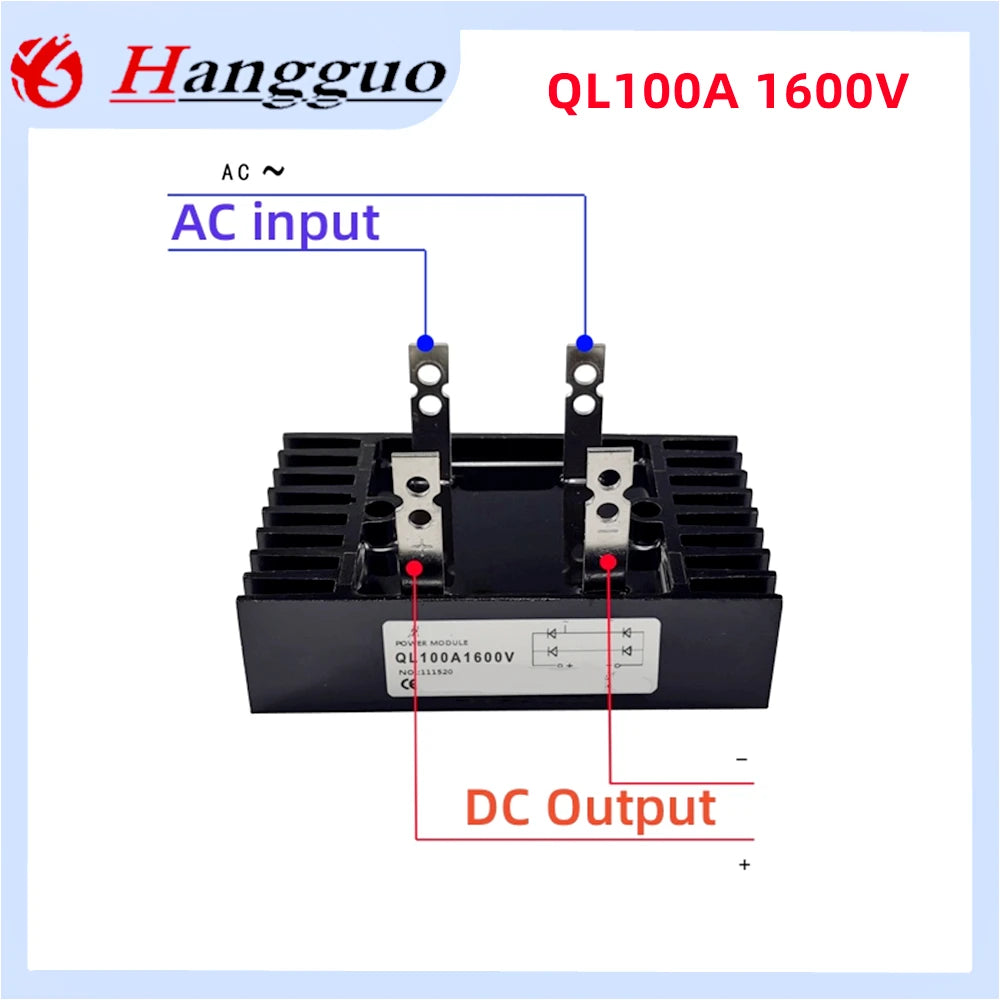 150A rectifier QL150A 1000V 1600V Single-phase bridge module SQL150A 1000V 1600V Three-phase bridge rectifier