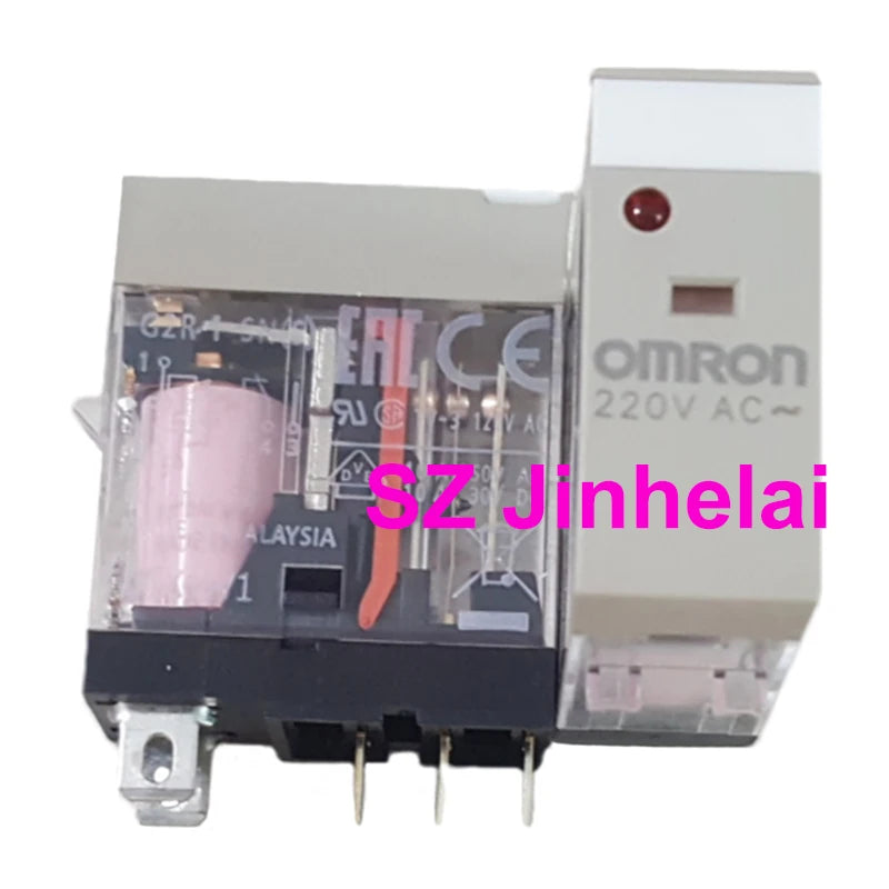 10pieces Omron G2R-1-SN G2R-1-SND DC24(S) AC220(S) Authentic Original Micro Voltage Power Relay G2R-1-SN(S) 24VDC 220VAC