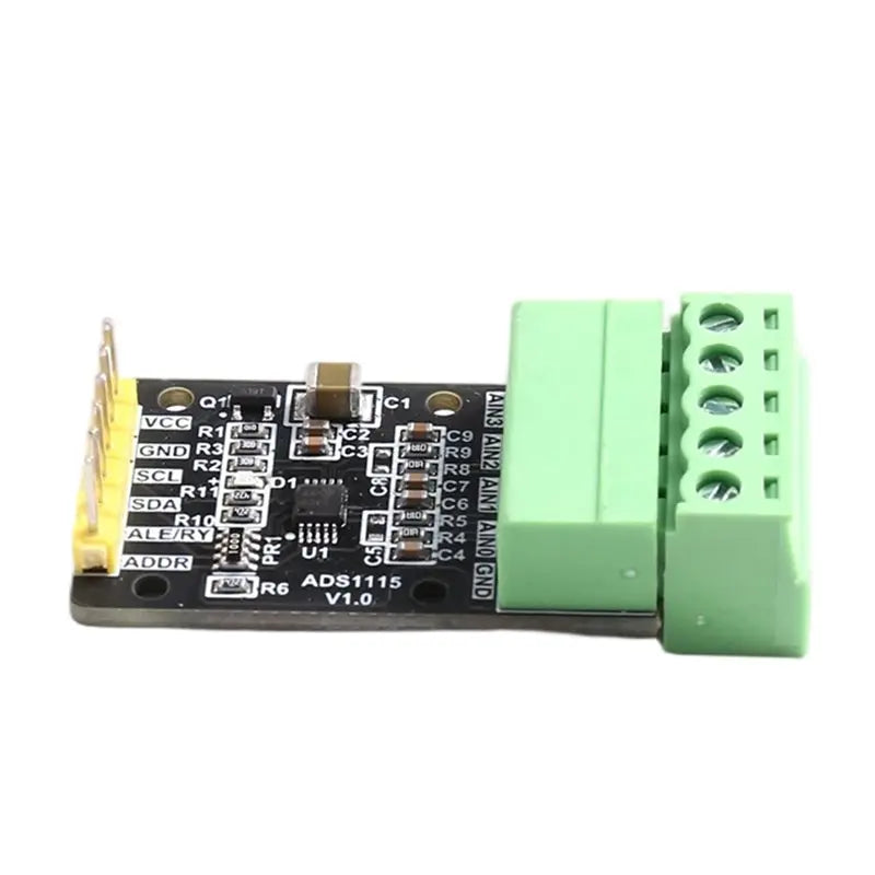 High Accuracy 16-Bit ADC Converter Module For ADS1115, Programmable Gain Amplifier, 4-Channel For I2C Interface