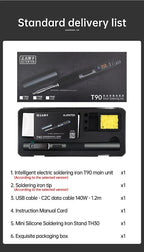 ALIENTEK T90B Smart Soldering Iron PD3.1 140W 80-450℃ Adjustable Temperature Precision Welding Solder Tools T245 Tip Series