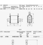 Fuse Base Fuses Holder RT16  Quick Fast Blow Ceramic Fuses 20A 25A 32A 40A 50A 63A 80A 100A 125A 160A
