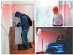 KERUI Wireless PIR Motion Sensor Infrared Detector Alarm Home Security System with Battery for W202 W181 Protection