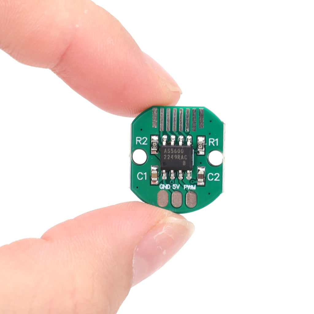 AS5600 Magnetic Induction Angle Measurement Sensor Module High Precision 12-Bit Absolute Value Encoder PWM I2C Interface
