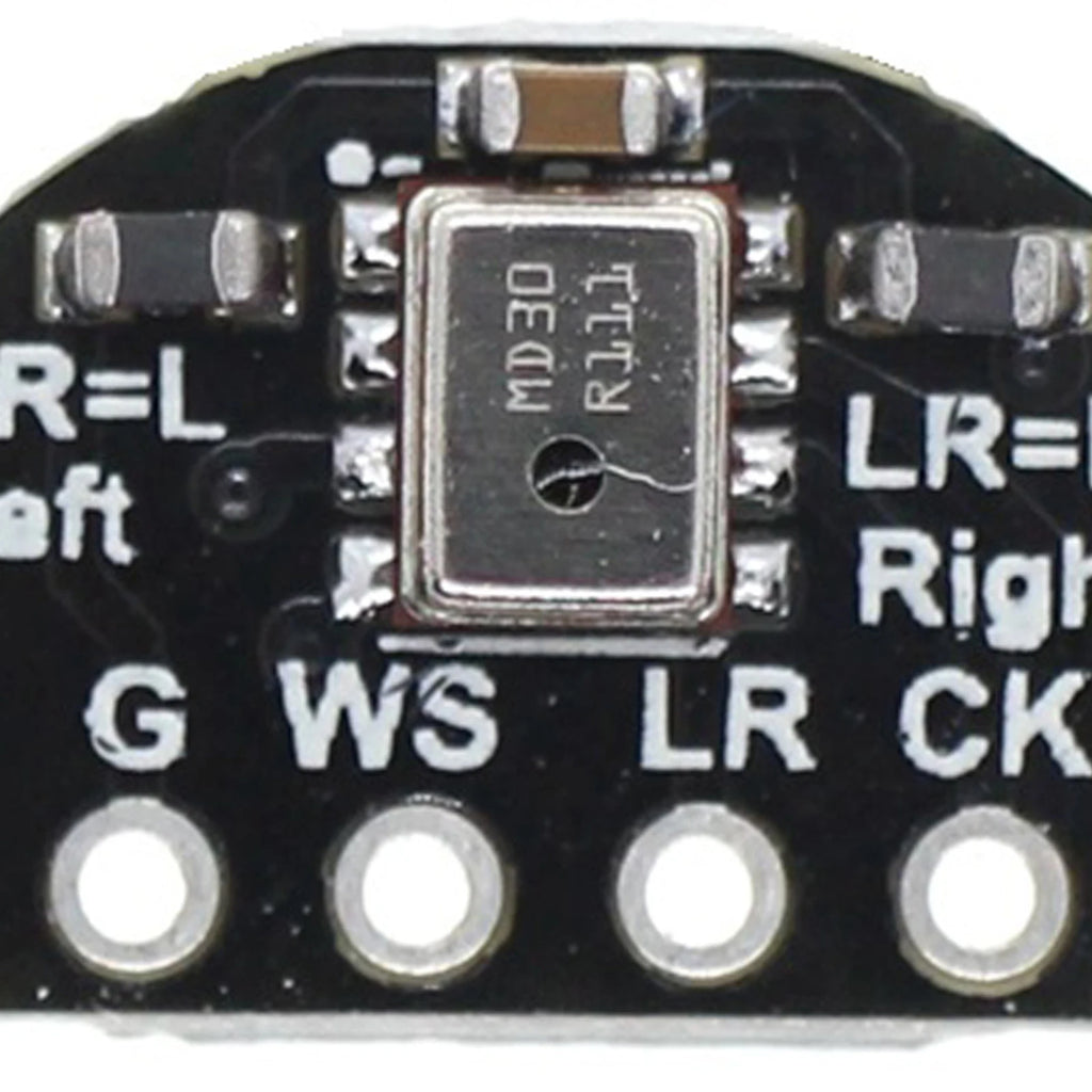 I2S Microphone Module High Sensitivity SNR 64dB Low Noise -26dBFS 120dB SPL Omnidirectional for Sipeed Maix
