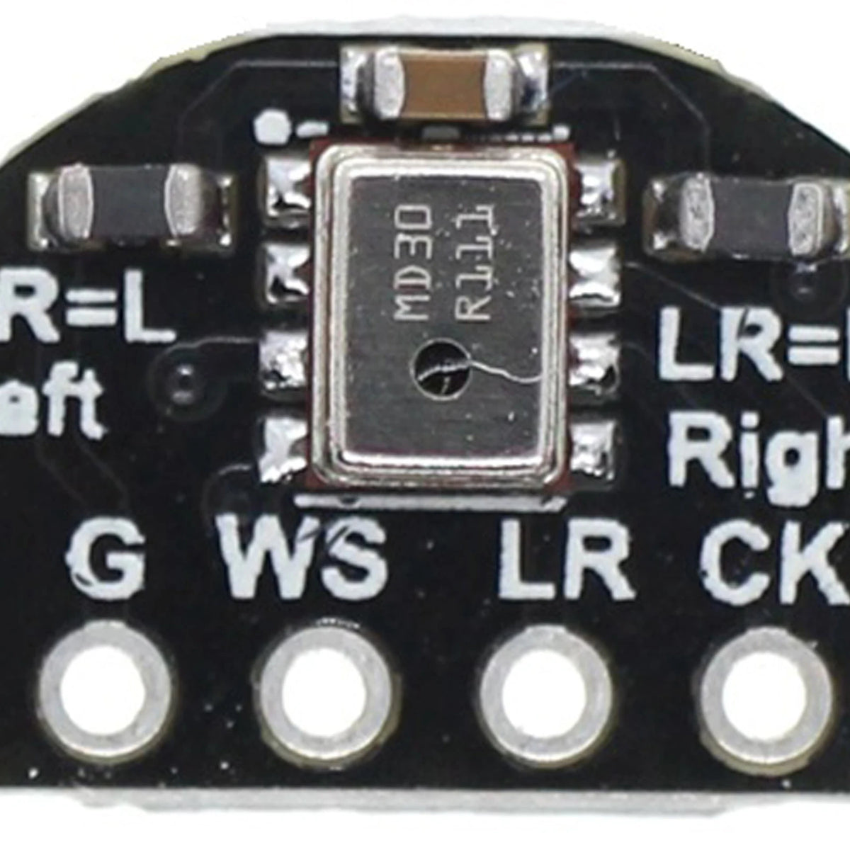 I2S Microphone Module High Sensitivity SNR 64dB Low Noise -26dBFS 120dB SPL Omnidirectional for Sipeed Maix
