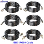 1Pcs RG58 BNC Male/Female to BNC Male/Female Connector 50 Ohm RG-58 RF Coax Coaxial Cable Wire Pigtail Jumper Extension Cord