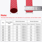 1m/pc﻿ Fish Scale Anti-slip Heat Shrink Tube Dia.15~45mm 2:1 Non-slip Handle Repair Electrical Cable Insulation Fishing Rod Wrap