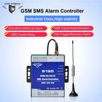 GSM 3G 4G Cellular RTU SMS Alarm Controller S150 8DIN 2Relay Switch Industrial IoT Monitoring System In-Built Watchdog