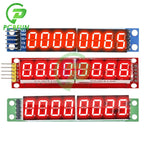 8 Digit Bit MAX7219 Digital Tube Display Module Board 7 Segment Digital LED Display 5V/3.3V Controller for Arduino 51/AVR/STM32