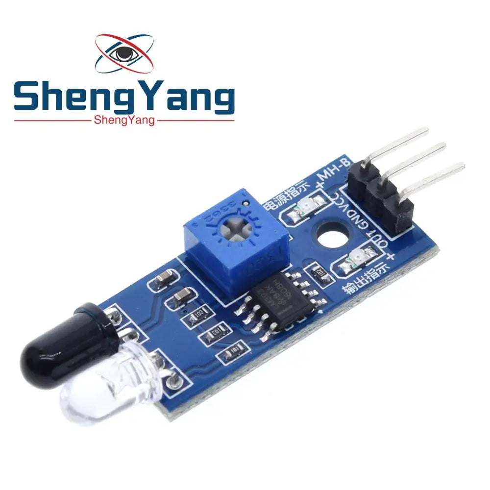 TZT 1/2/5PCS IR Infrared Obstacle Avoidance Sensors Module for Arduino Smart Car Robot 3-Wire Reflective Photoelectric New